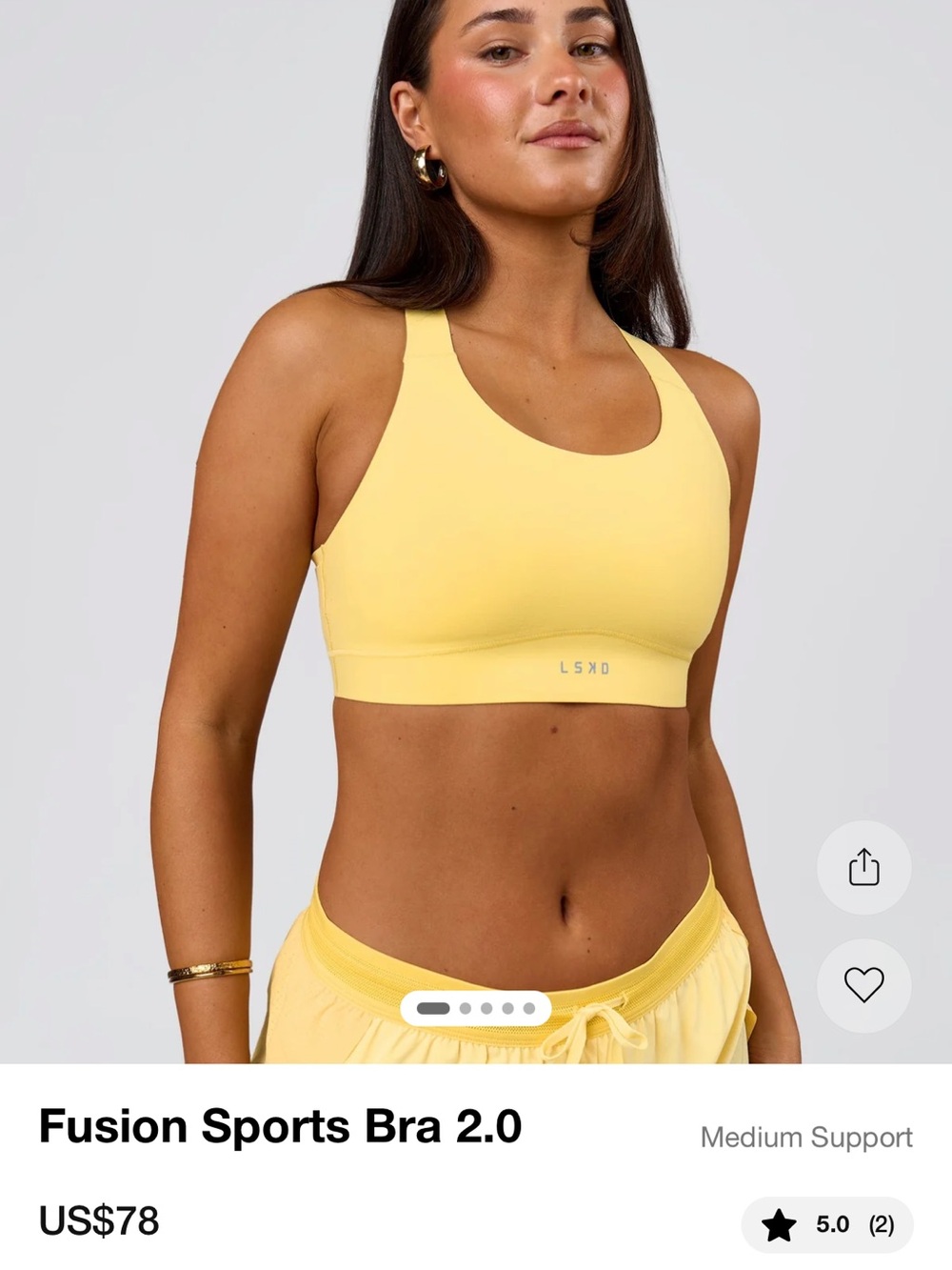 Fusion Sports Bra 2.0